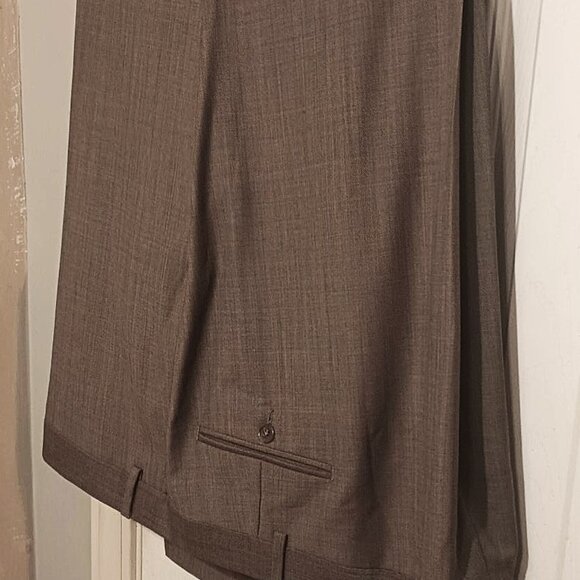 Jack Victor Classic Men 2 Peice Tan Suit   54R - Picture 13 of 16